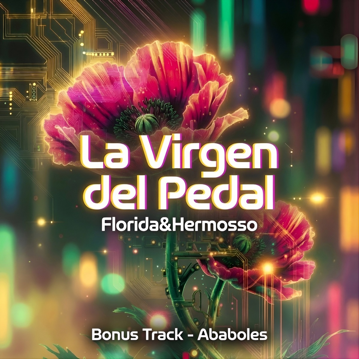 Portada del single La Virgen del Pedal